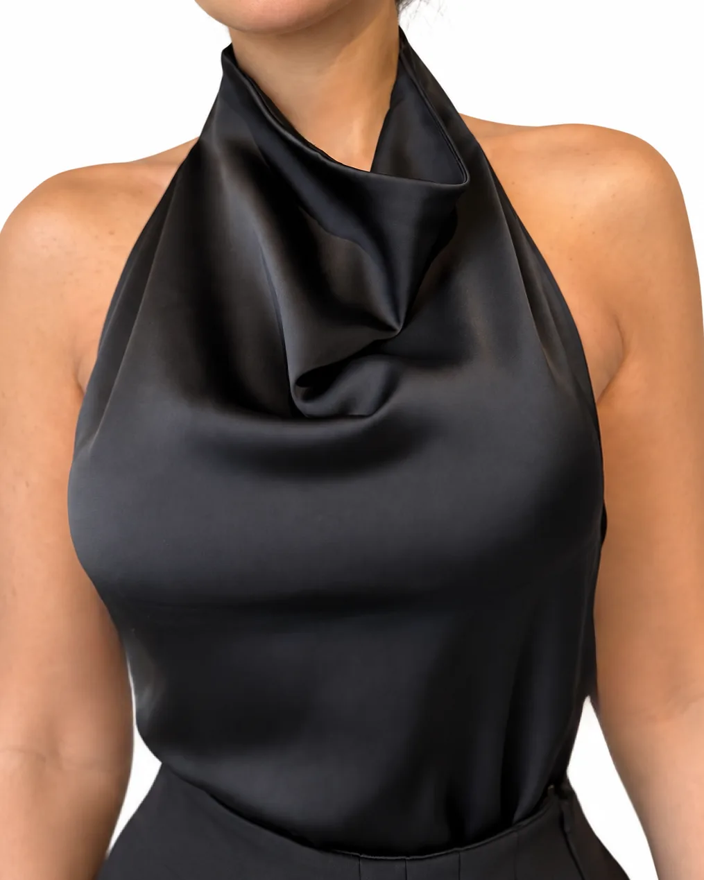THE SILK NECK BLACK