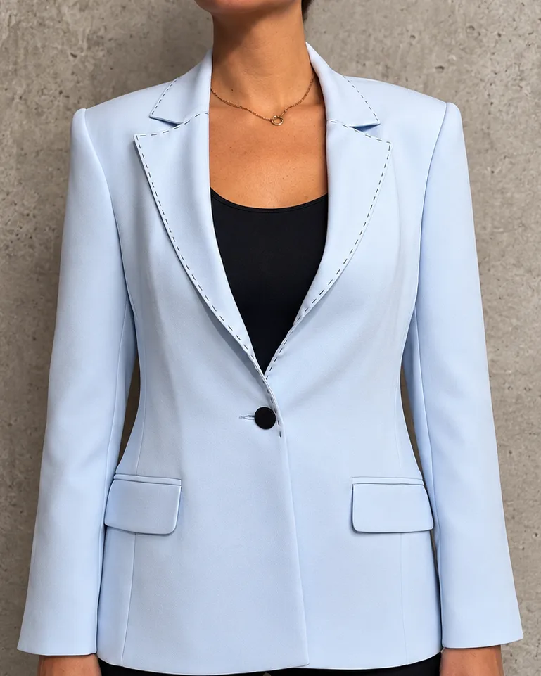 THE STITCH BLAZER BLUE