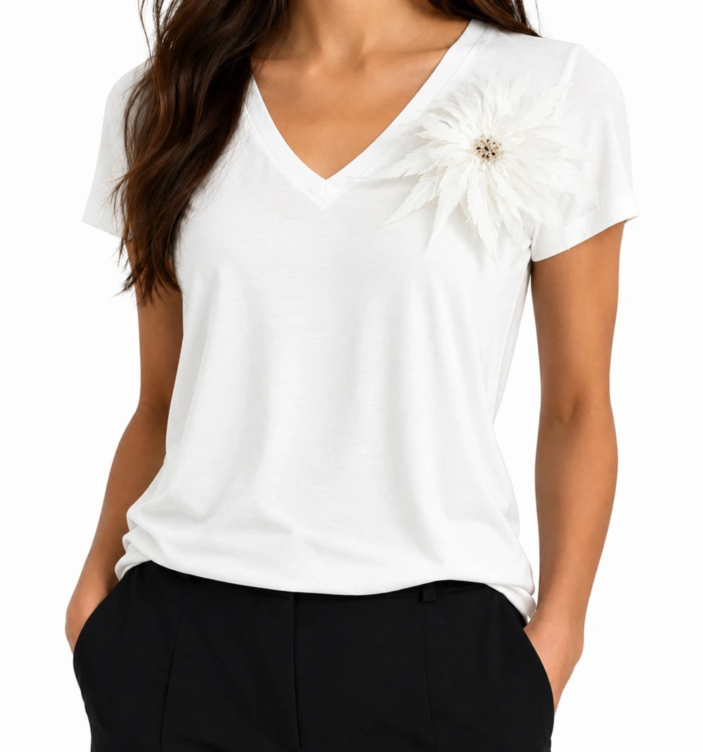 Blossom T-Shirt OFF-White